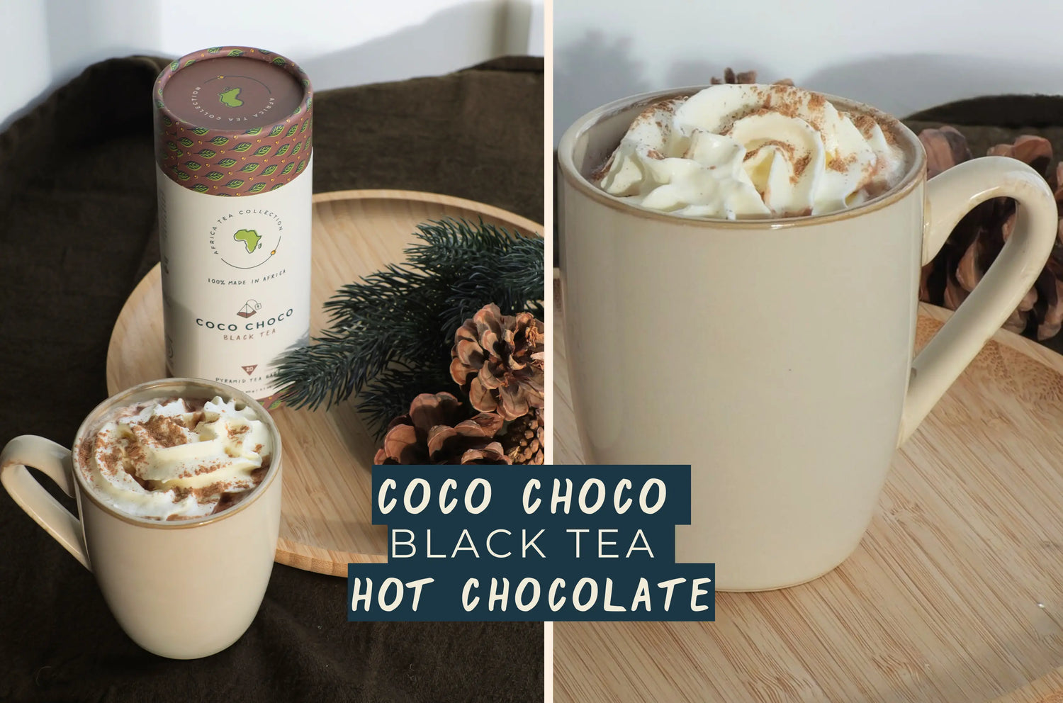 Coco Choco Black Tea Hot Chocolate