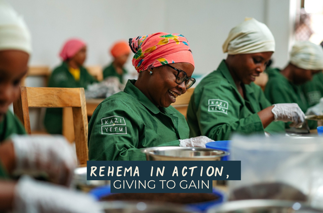 Rehema in Action, Giving to Gain