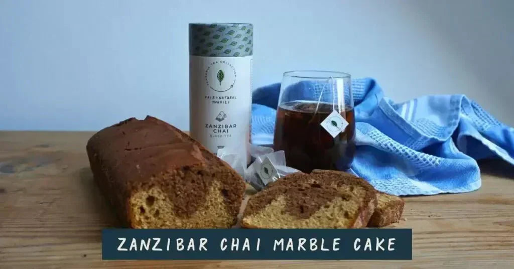 Kazi Yetu’s Zanzibar Chai Infused Marble Cake - Kazi Yetu
