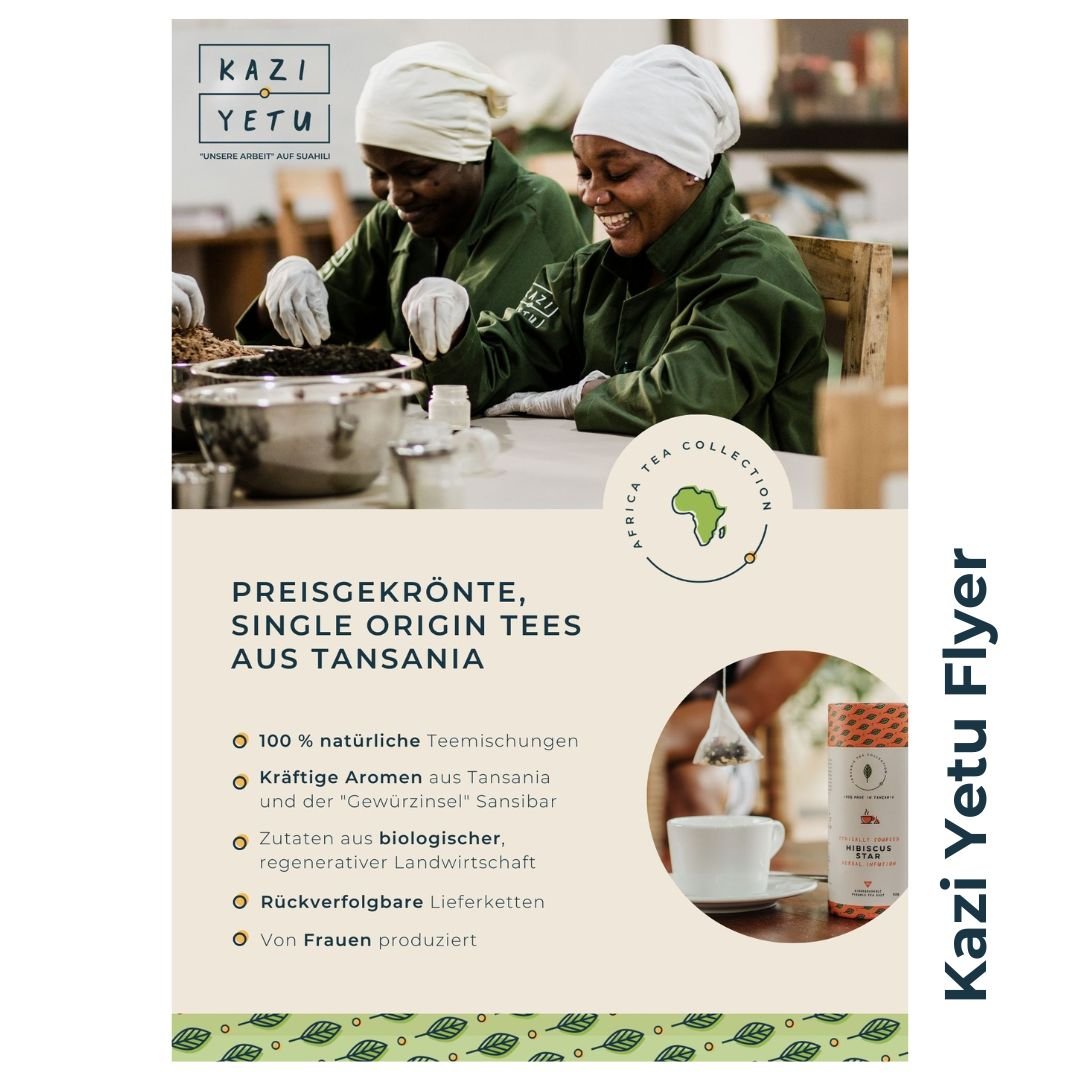 Flyer, DIN A5 (German only) - Kazi Yetu