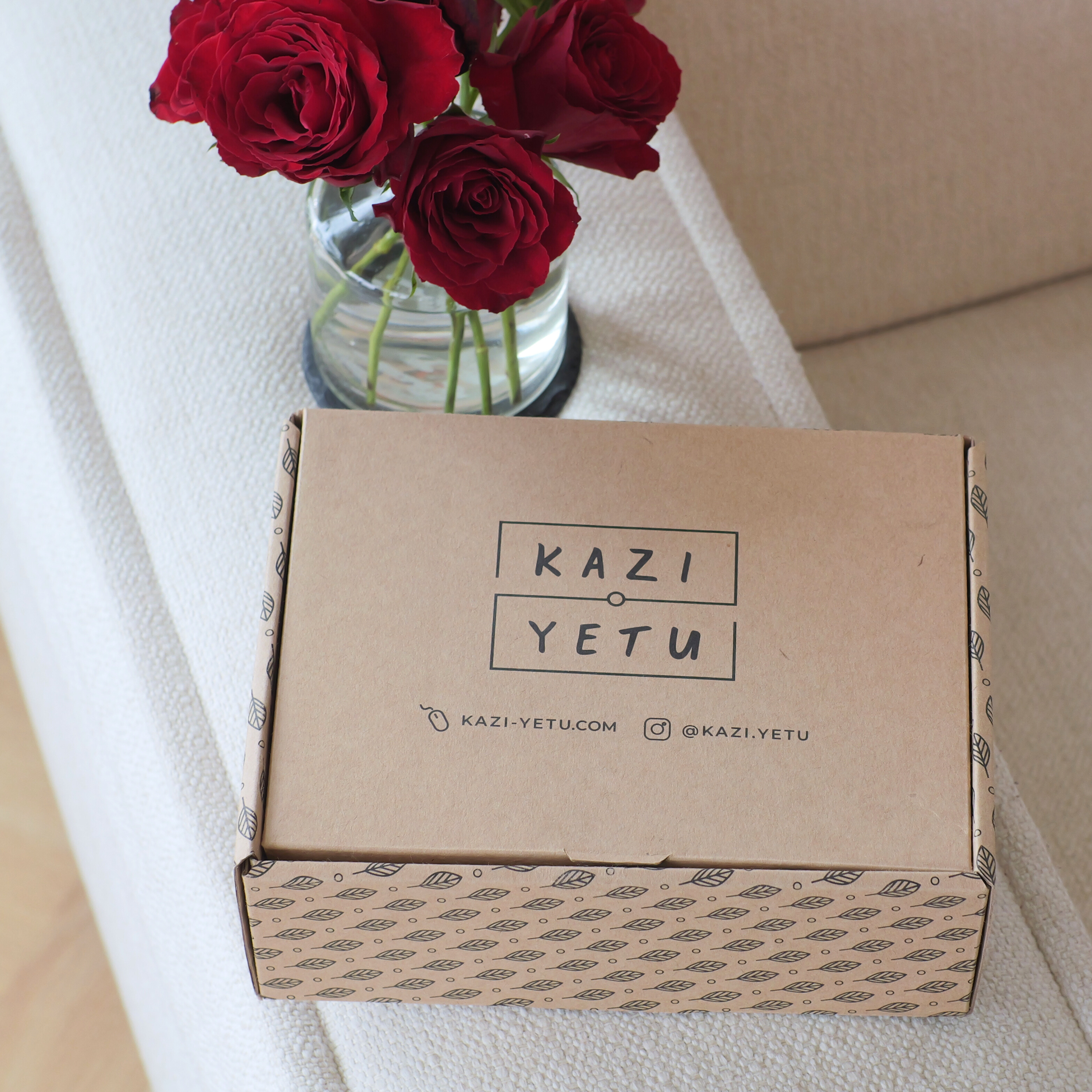 Kazi Yetu Tea gifting box