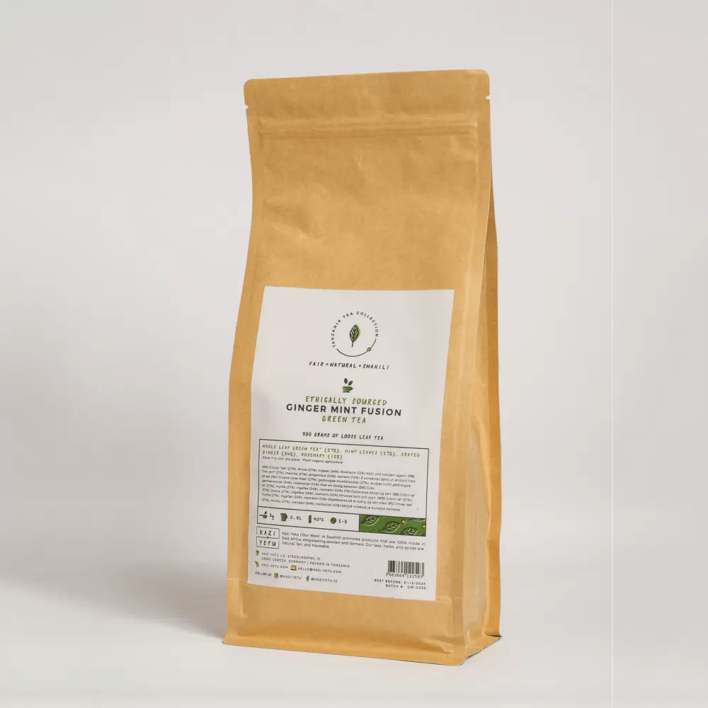 Ginger Mint Fusion - Kazi Yetu