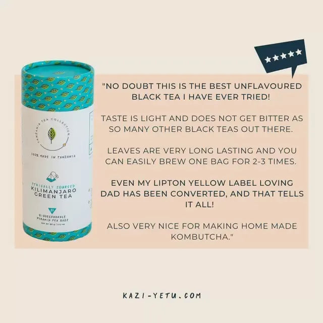 Kazi Yetu customer review of Kilimanjaro Black Tea